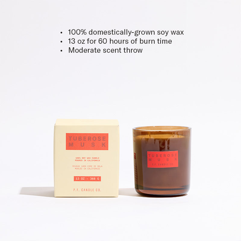 Tuberose Musk – HI-FI Candle