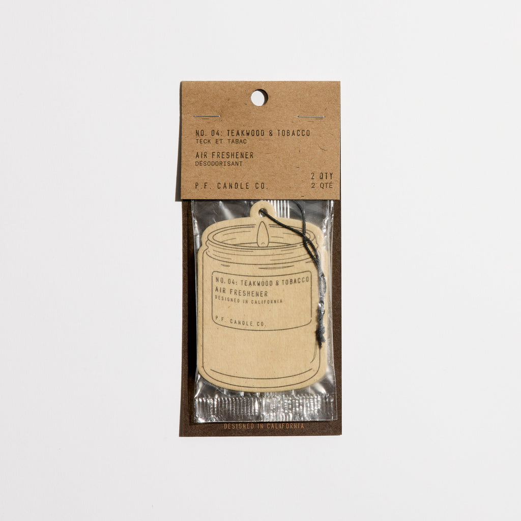 Teakwood & Tobacco – Air Freshener 2-Pack