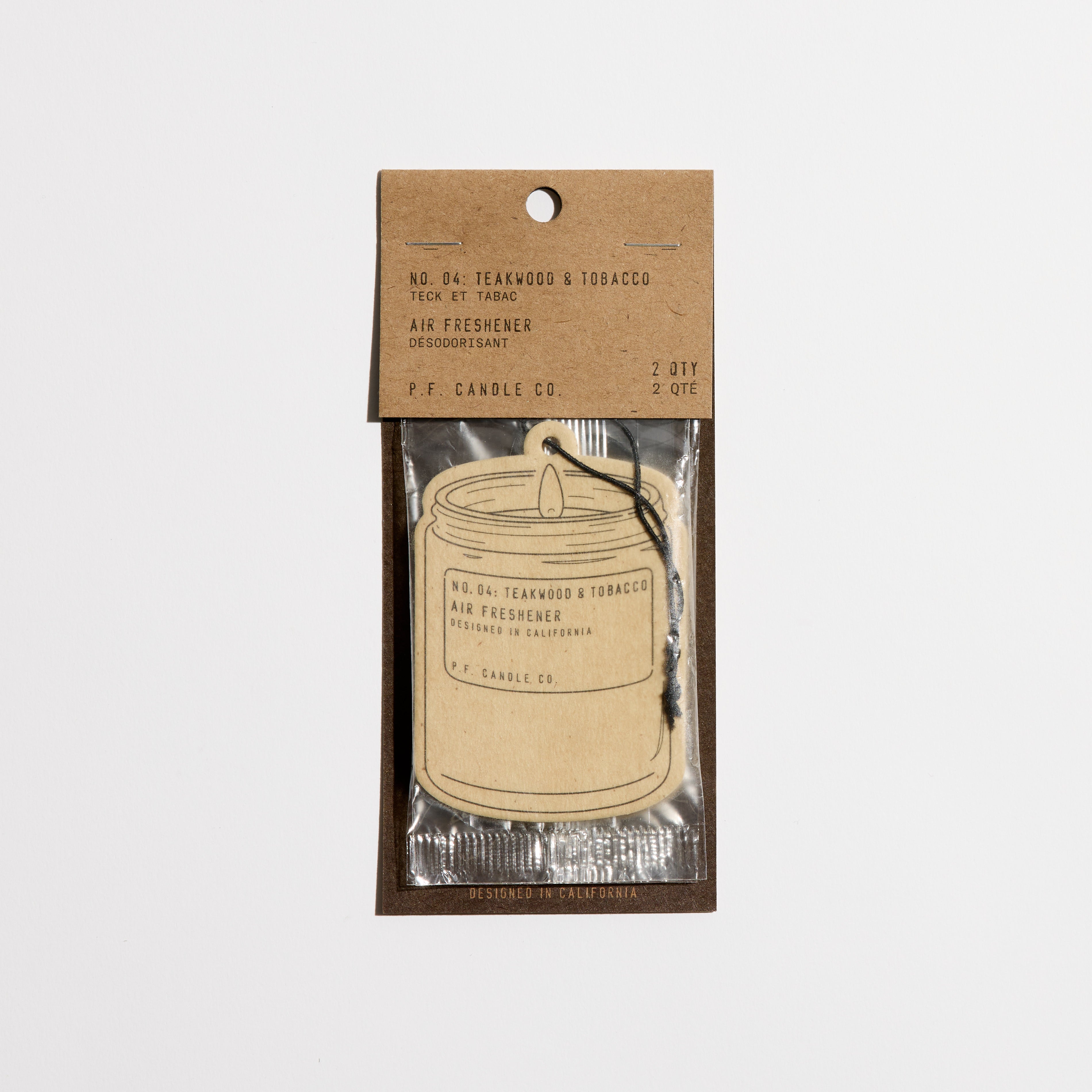 Teakwood & Tobacco – Air Freshener 2-Pack