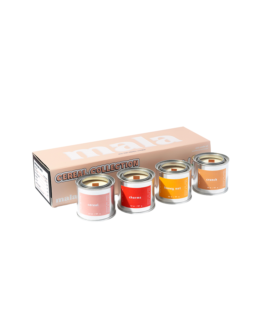 Cereal Mini Candle Gift Set