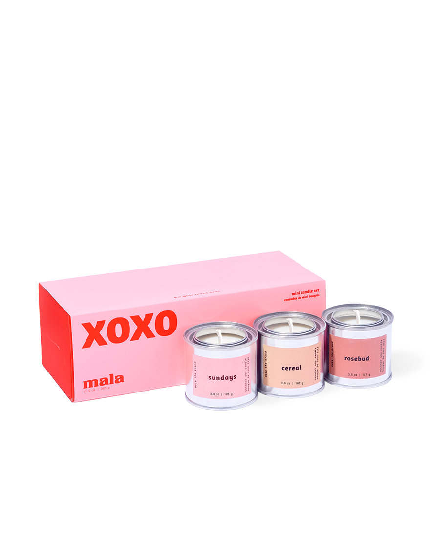 XOXO | Mini Candle Gift Set